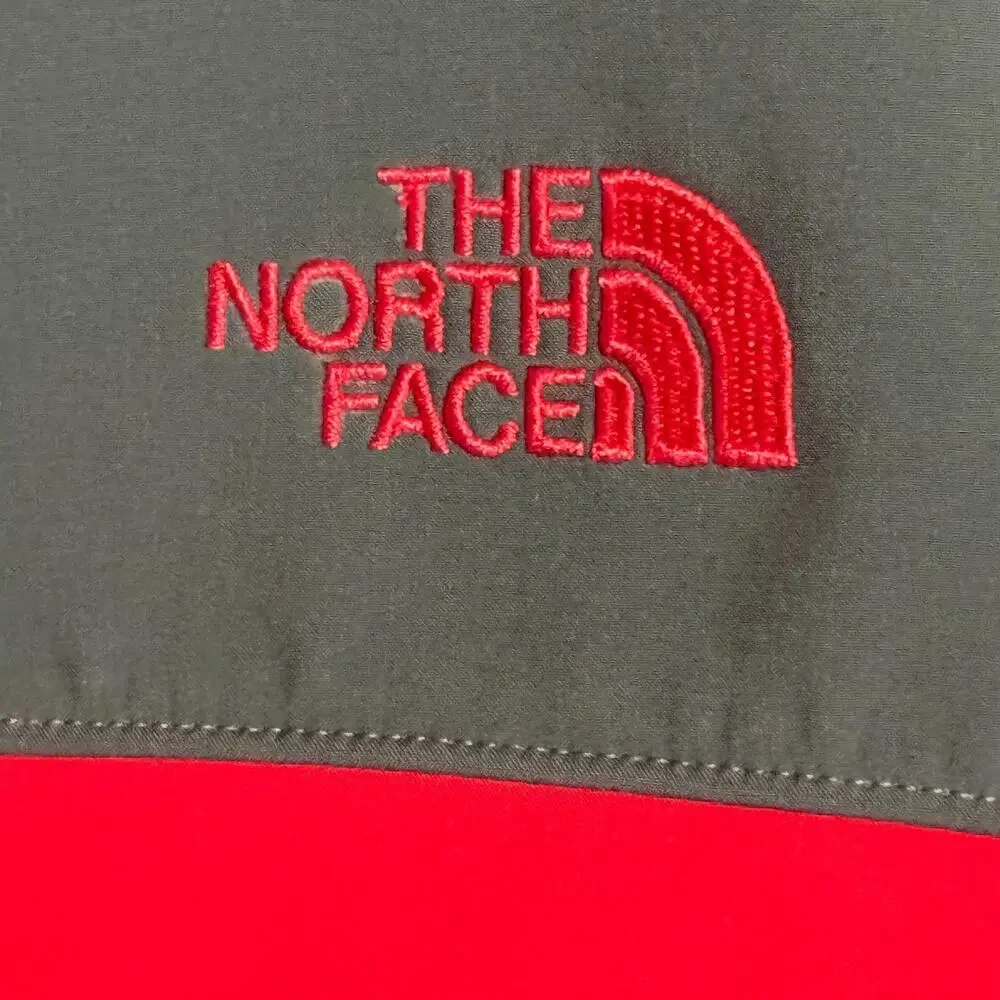 North Face Windwall Apex Bionic Jacket Mens Large Red Softshell Full Zip